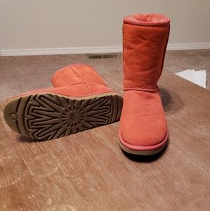 Cute coral ugg boots